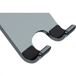 Підставка для планшета Baseus Desktop Biaxial Foldable Metal Stand Gray [LUSZ000113] - мініатюра 5