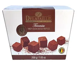 Цукерки трюфель Delafaille Tiramisu 200г.