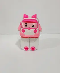 Трансформер 83608 Robocar Poli у коробці (6975839210019) Швидка допомога Ембер Рожевий - мініатюра 2