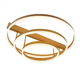 Світлодіодна люстра Brille з золотистим покриттям BL-763C/3 116W G - мініатюра 3