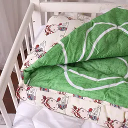 Набір дитячий MirSon зима Kids Time 20-0031 Ladybug 110x140 см EcoSilk: ковдра з подушкою (2200009664632) - мініатюра 6