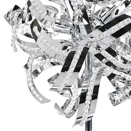 Настільна лампа Brille в сучасному стилі хромована BR-01 398T/6 G9 CH - мініатюра 3
