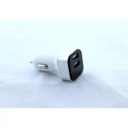 Авто USB-заряджання адаптер HC-1 9001 від прикурювача 12v зарядне Білий - мініатюра 2