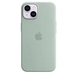 Чохол Silicone Case with MagSafe для Apple iPhone 14 Succulent ААА [77423] - мініатюра 5