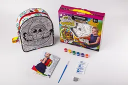 Набір для творчості CВР-01-01,02,03,04,05 "My Color BagPack" рюкзачок-розмальовка DANKO - мініатюра 6