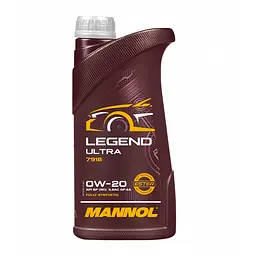 Автомобільна моторна олива MANNOL Legend Ultra 0W-20 1л MN7918-1 - мініатюра 1