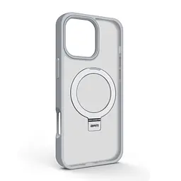 Чехол для Apple iPhone 16 Pro Max, Unit Stand, серый, MagSafe, противоударный защитный чехол-панель с подставкой, поддержкой магнитных держателей и беспроводной зарядки, защита всего корпуса, силикон + поликарбонат, ArmorStandart (ARM78738)