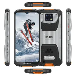 Захищений смартфон Oukitel WP6 6/128GB АКБ 10 000мАг Orange - мініатюра 3