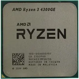 Процесор AMD Ryzen 3 4300GE Tray (100-000000151) EU [173687] - мініатюра 2