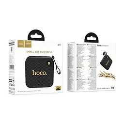 Портативна Bluetooth-колонка Hoco HT1 Marquis sports BT speaker Чорний - мініатюра 2