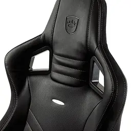 Компютерне крісло для геймера Noblechairs Epic PU leather black/gold (NBL-PU-GOL-002) - мініатюра 2