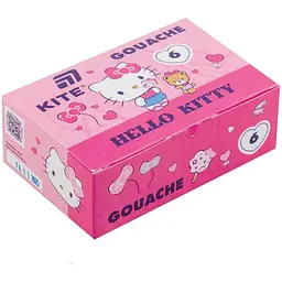 Гуаш Kite Hello Kitty 6 кольорів(HK25-062)