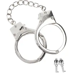 Наручники Taboom Silver Plated BDSM Handcuffs 65 см сріблястий
