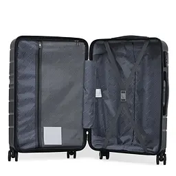 Валіза середня Semi Line 26 дюймів (M) Polypropylene Black (T5618-2) - мініатюра 1