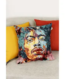 Подушка декоративна гобеленова 45х45 см JIMI (029982) - мініатюра 3