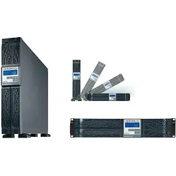 Джерело безперебійного живлення Legrand DAKER DK Plus 2000ВА/1800Вт, 6xC13, RS232, USB, EPO, R/T - мініатюра 2