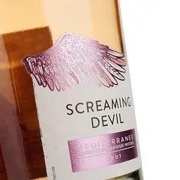 Вино ігристе Screaming Devil Mediterranee Brut Rose рожеве брют 0.75 л - мініатюра 3