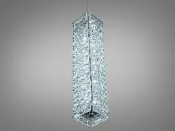 Підвіс LED Diasha 7927/1CH кришталевий хром 10 Вт