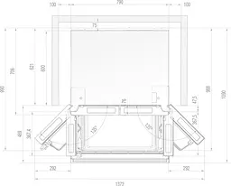 Холодильник Gorenje NRM8181UX - мініатюра 12