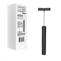 Світлодіодний магнітний трековий світильник Ardero MGU420 Ultra 15W 4000К чорний (80130)