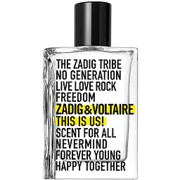 Zadig & Voltaire This is Us 100 мл тестер туалетна вода