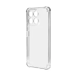 Прозрачный чехол для Honor X8a с защитой камеры и усиленными бортами, тонкий, силиконовый, бесцветный, ударопрочный, противоударный бампер с закрытой камерой, ArmorStandart (ARM69492)