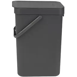 Відро для сміття Brabantia Sort&Go темно-сіре 12 л (109805) - мініатюра 2