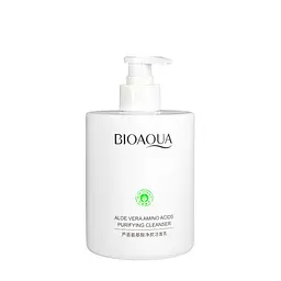 Гель для вмивання з екстрактом алое Bioaqua Aloe Vera Amino Acids Purifying Cleanser, 500 мл