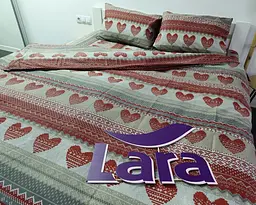 Постільна білизна LARA бязь d11273s сімейна