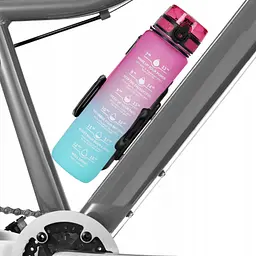 Пляшка для води спортивна 4FIZJO 1000 мл 4FJ0630 Pink/Sky Blue (P-5905973400770) - мініатюра 14