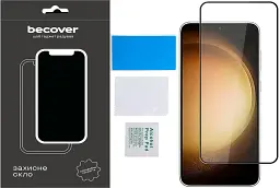 Скло захисне BeCover Samsung Galaxy S24 SM-S921 Black (711037) - мініатюра 3