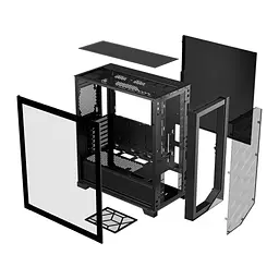 Корпус для ПК PcCooler C3D510 BK - мініатюра 5