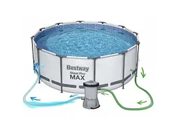 Басейн каркасний Bestway 5618W - мініатюра 2
