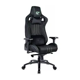 Крісло ігрове GT Racer X-8006 Black/Green (X-8006 Fabric Black/Green)