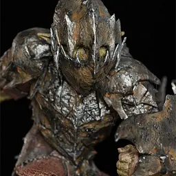Статуетка Lord Of The Rings Armored Orc Art Scale 1/10 (Володар кілець) - мініатюра 6