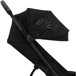 Коляска Cybex Coya La Parisienne з бампером та дощовиком чорна (522003061) - мініатюра 7