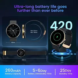 Смарт-годинник із сенсорним екраном AMOLED Sport Fitness Smartwatch - мініатюра 5