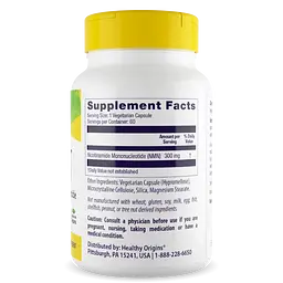 Нікотинамід мононуклеотид Healthy Origin Nicotinamide Mononucleotide 300 мг 60 капсул - мініатюра 2