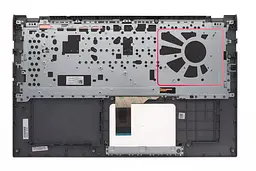 Топкейс ноутбука / верхня панель та клавіатура для ноутбука Asus A512, F512, K512, S512, X512 (90NB0M93-R32UA1) Оригінал від Asus, Верхня панель клавіатури - мініатюра 2