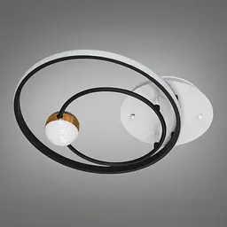 Led люстра з ефектом зоряного неба MX2989-2A WH+BK - мініатюра 3