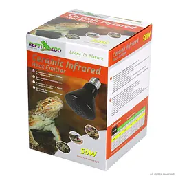 Керамічний випромінювач тепла Repti-Zoo Ceramic Heat 50W (DL275050B) - мініатюра 2