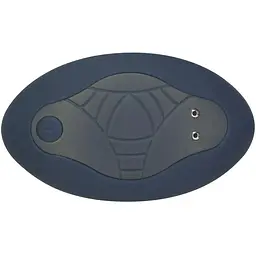 Анальна пробка з пульсацією Lux Active Throb 4.5" Пульт дистанційного керування - мініатюра 3