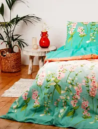 Постільна білизна ТЕП Everyday collection Antonia 70х70 євро бірюзова - мініатюра 2