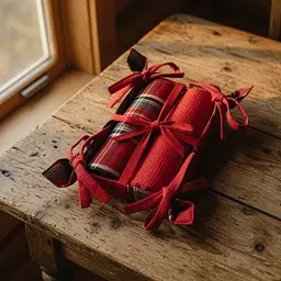 Набір рушників кухонних бавовна 100% SOHO Sell Red хлібниця 40х60 см 2 шт (BS 45541) - мініатюра 2