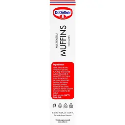 Суміш Dr.Oetker для приготування мафінів без глютену 320 г - мініатюра 3