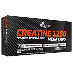 Креатин Creatine 1250 Mega Caps, 120 капсул Olimp fit0016316 - мініатюра 1