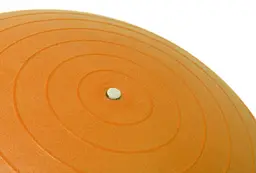 М'яч для фітнесу (фітбол) Power System PS-4011 Ø55 cm PRO Gymball Orange (PS-4011_55cm_Orange) - мініатюра 2