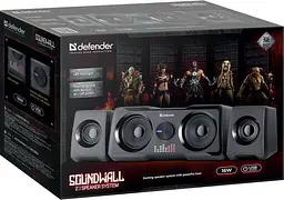 Акустична система Defender Soundwall (2.1) 16W (живлення від USB) Чорна - мініатюра 4
