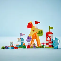 Конструктор LEGO DUPLO Peppa Pig Ярмарок розваг 53 деталі (10453) - мініатюра 4