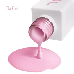 Рідкий гель для укріплення та моделювання Joia vegan PolyLiquid gel Ballet 8 мл - мініатюра 3